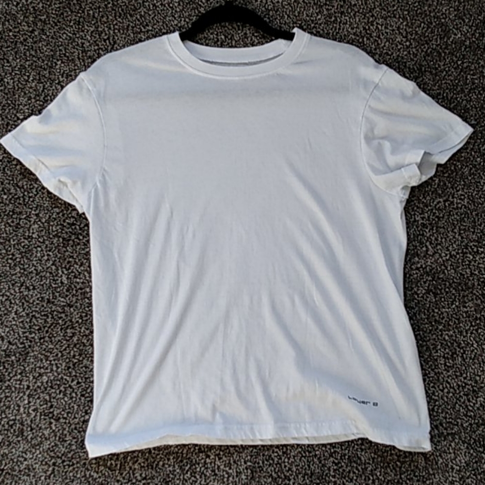 A plain white shirt